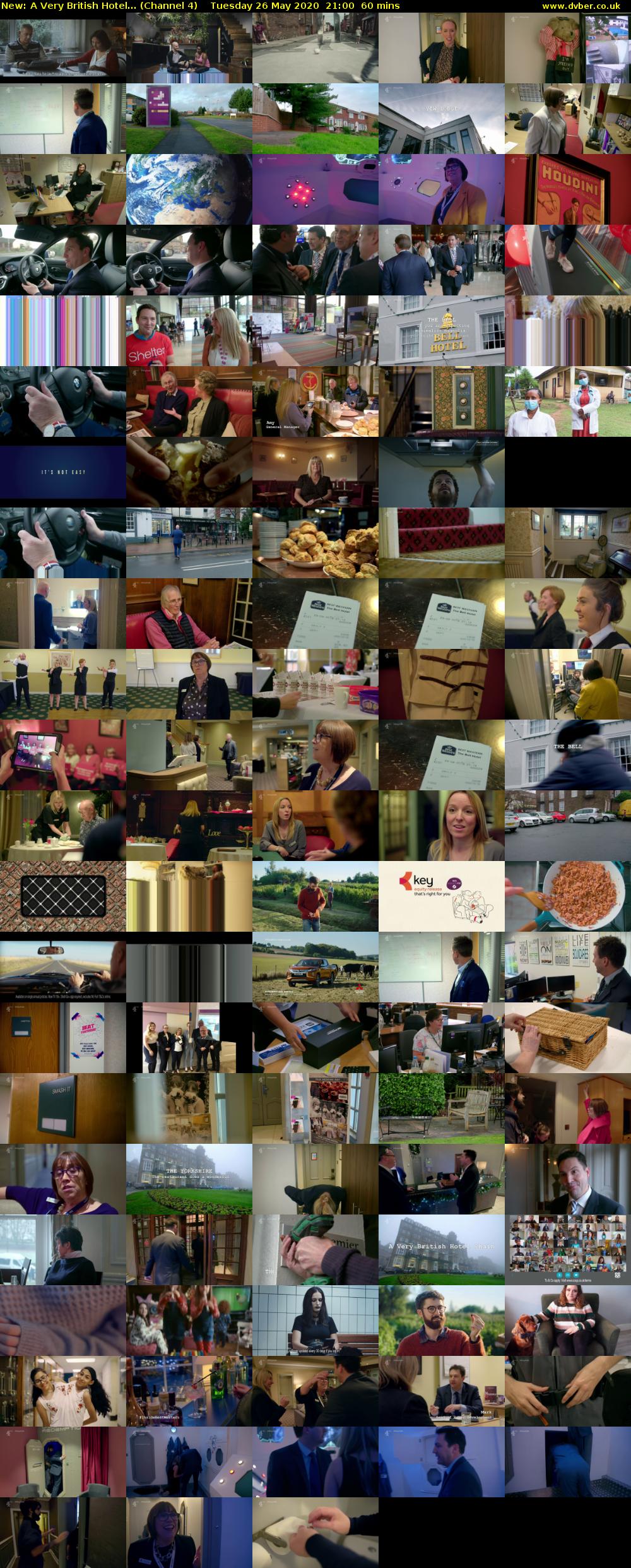 A Very British Hotel... (Channel 4) Tuesday 26 May 2020 21:00 - 22:00