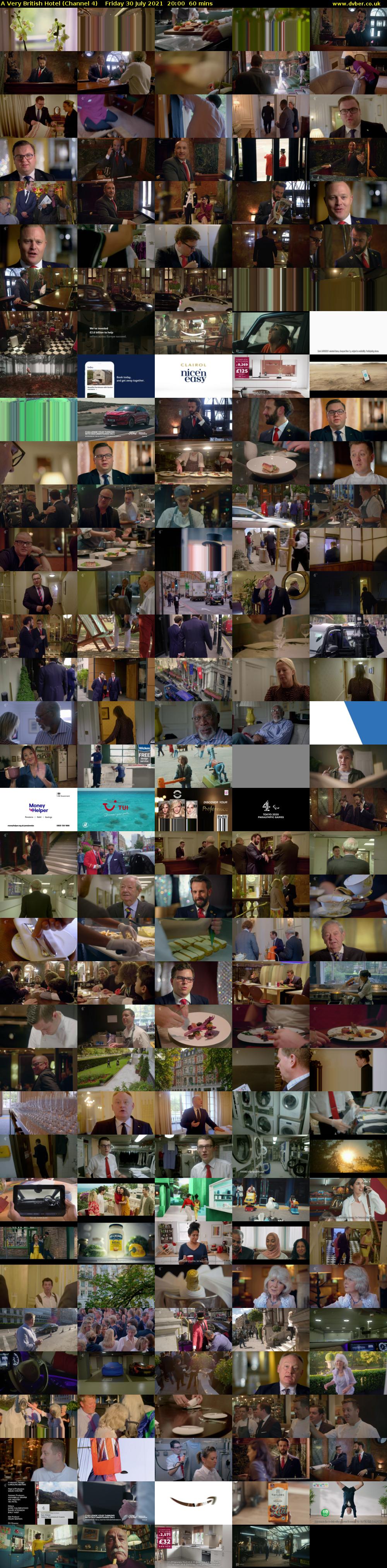 A Very British Hotel (Channel 4) Friday 30 July 2021 20:00 - 21:00