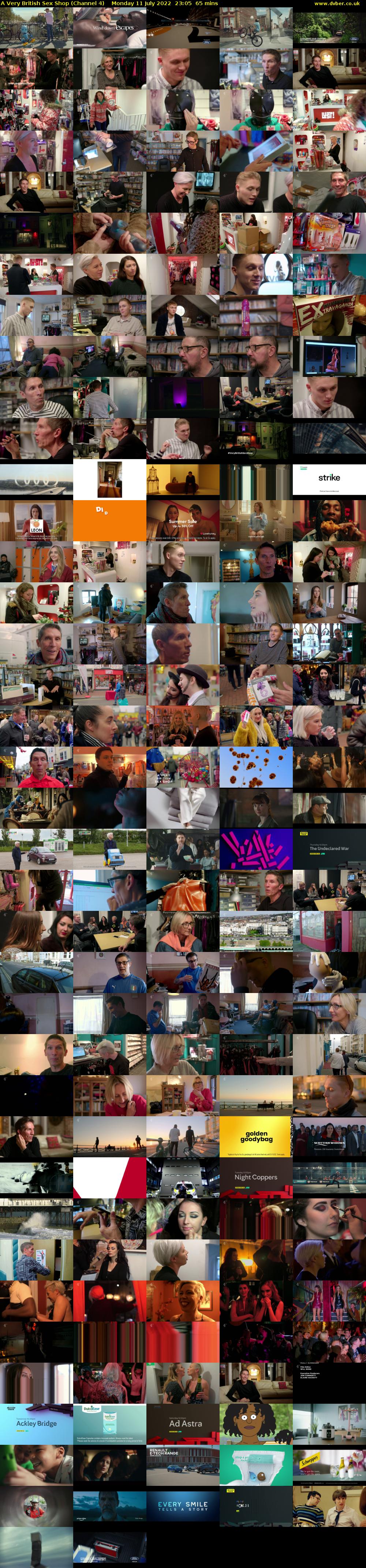 A Very British Sex Shop (Channel 4) Monday 11 July 2022 23:05 - 00:10