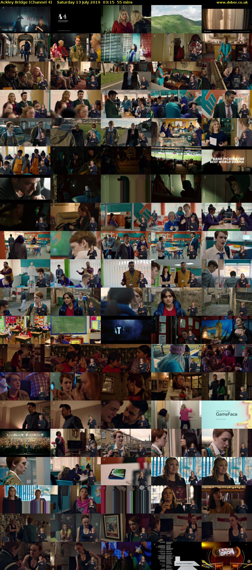 Ackley Bridge (Channel 4) Saturday 13 July 2019 03:15 - 04:10