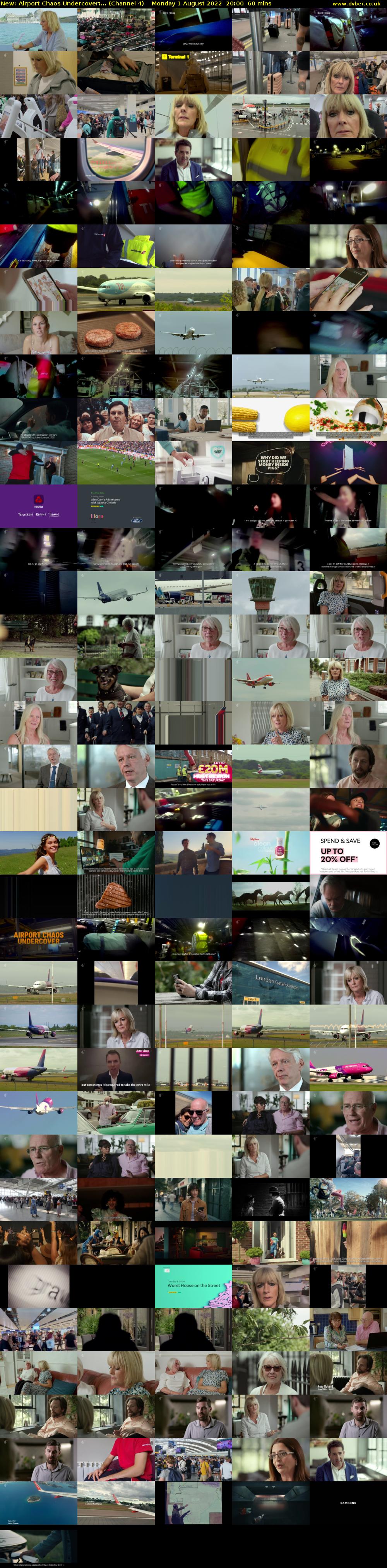 Airport Chaos Undercover:... (Channel 4) Monday 1 August 2022 20:00 - 21:00