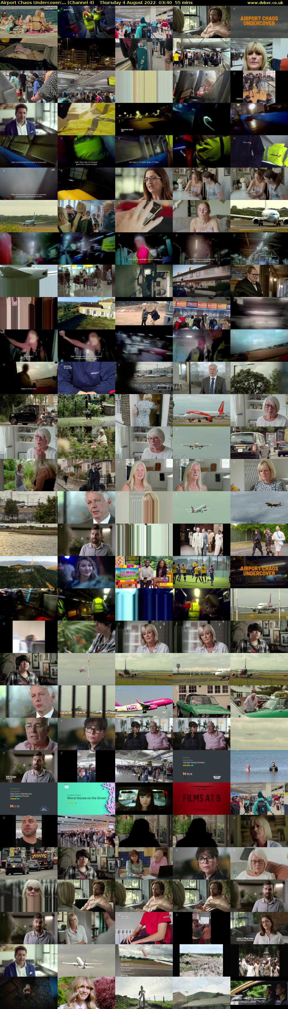 Airport Chaos Undercover:... (Channel 4) Thursday 4 August 2022 03:40 - 04:35