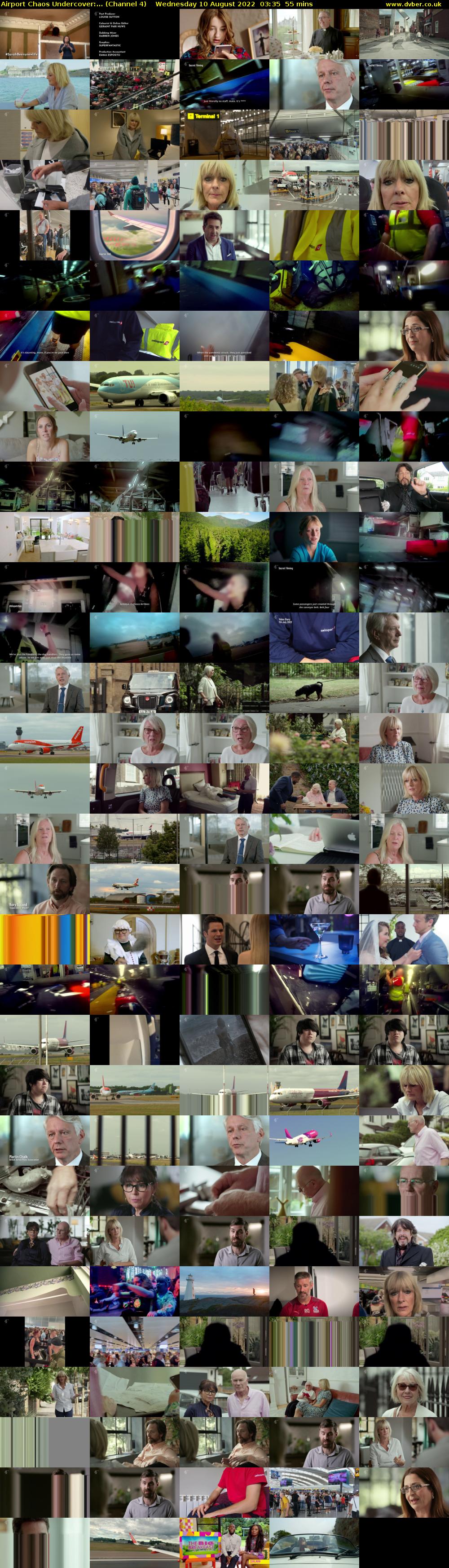 Airport Chaos Undercover:... (Channel 4) Wednesday 10 August 2022 03:35 - 04:30