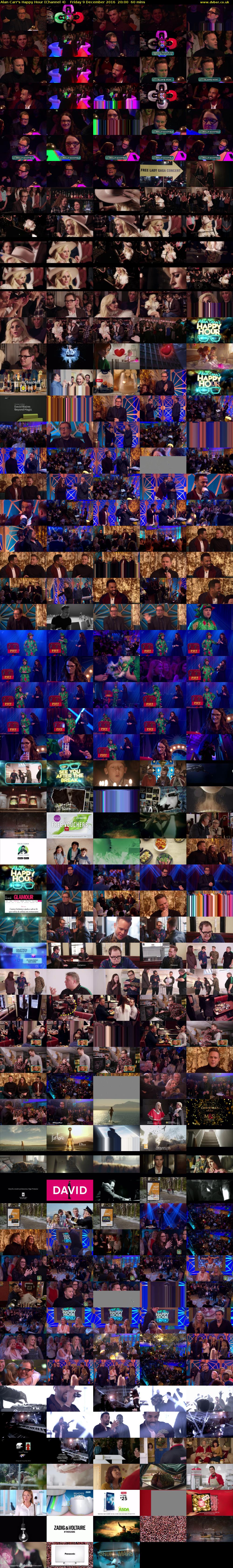 Alan Carr's Happy Hour (Channel 4) Friday 9 December 2016 20:00 - 21:00
