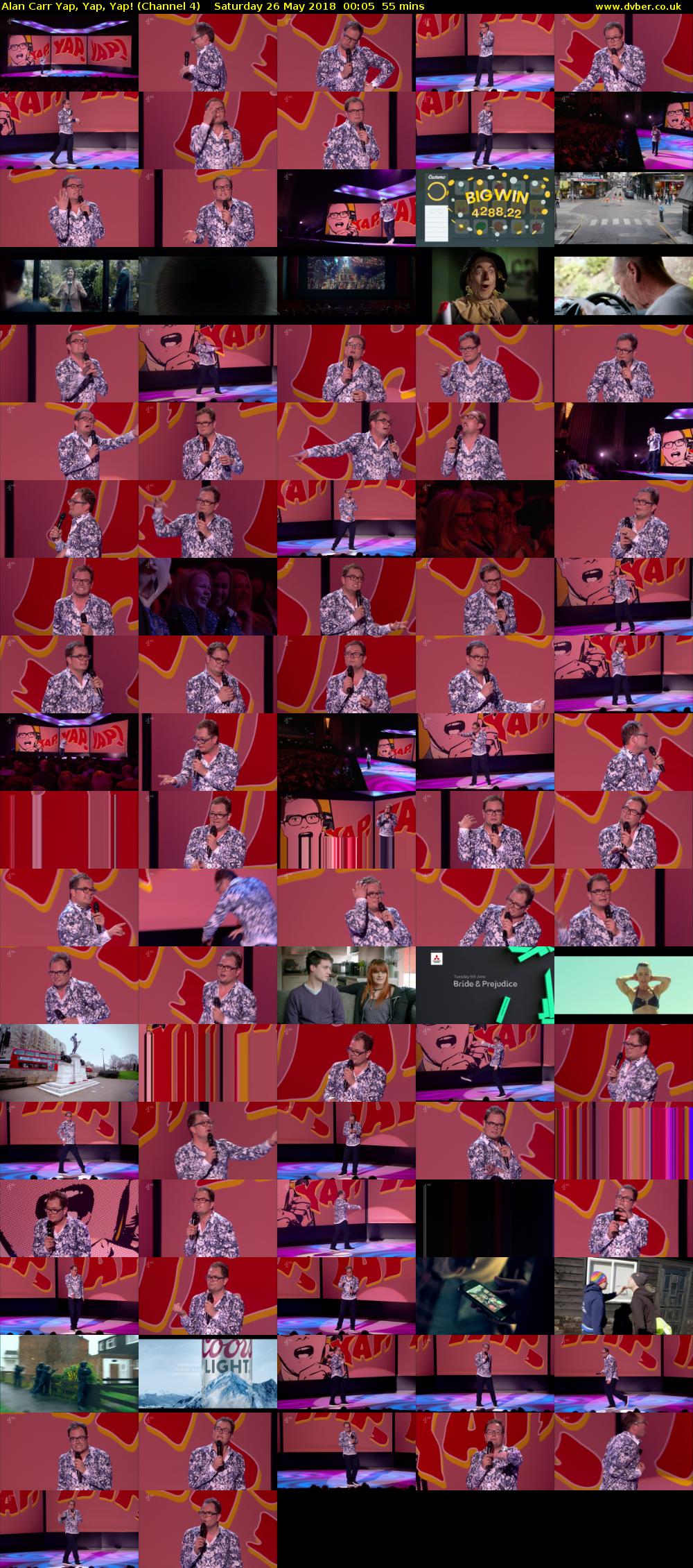 Alan Carr Yap, Yap, Yap! (Channel 4) Saturday 26 May 2018 00:05 - 01:00