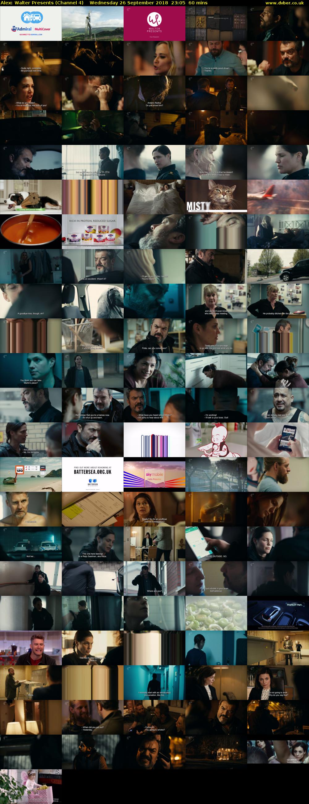 Alex: Walter Presents (Channel 4) Wednesday 26 September 2018 23:05 - 00:05