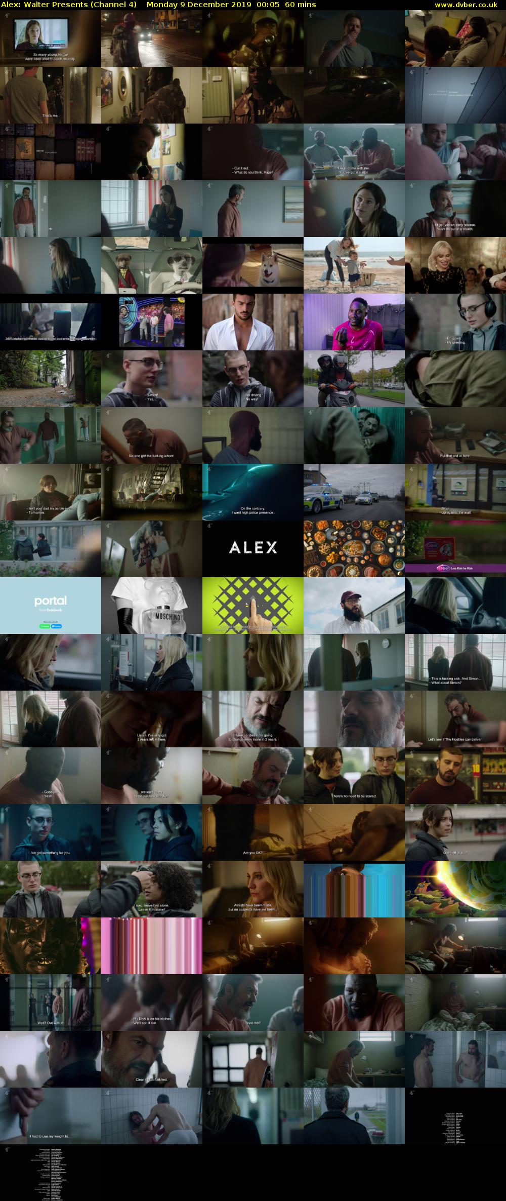 Alex: Walter Presents (Channel 4) Monday 9 December 2019 00:05 - 01:05