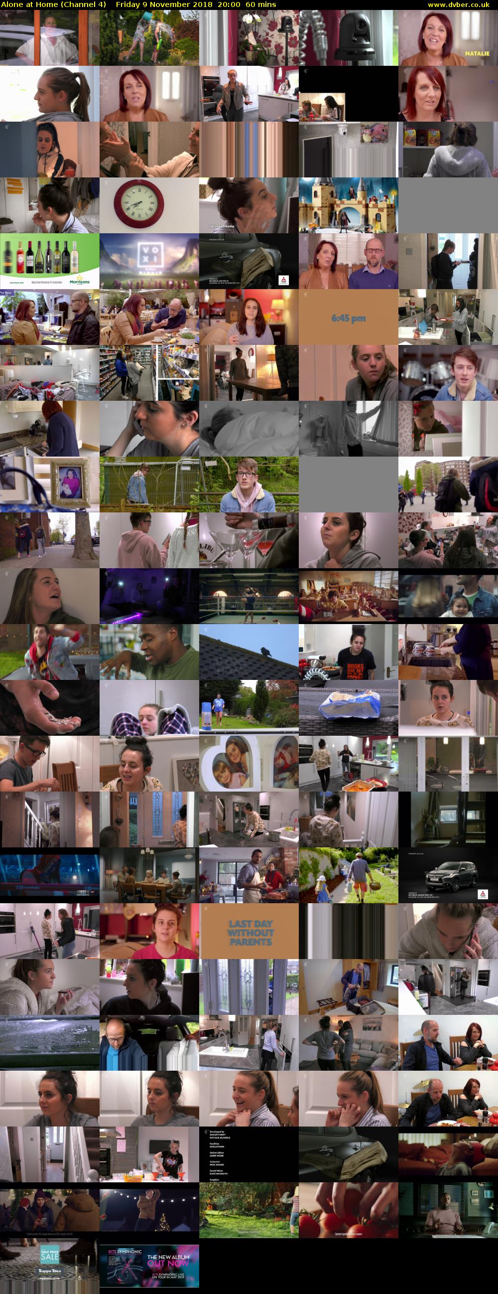 Alone at Home (Channel 4) Friday 9 November 2018 20:00 - 21:00