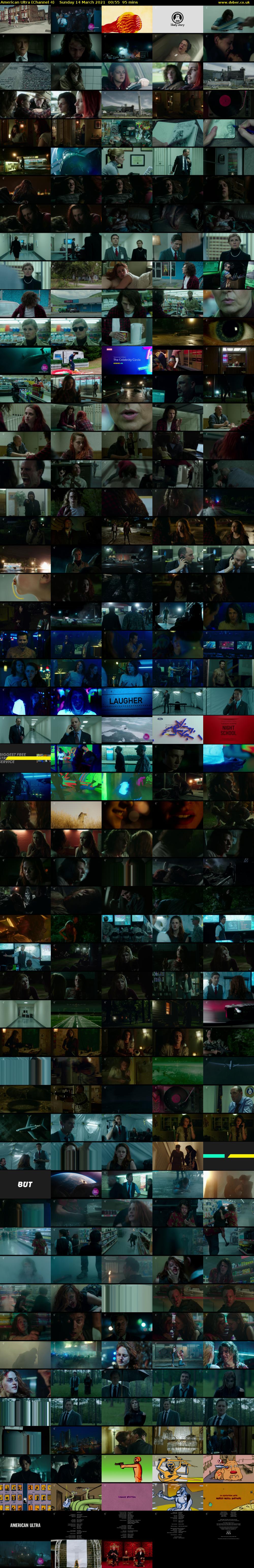 American Ultra (Channel 4) Sunday 14 March 2021 00:55 - 02:30