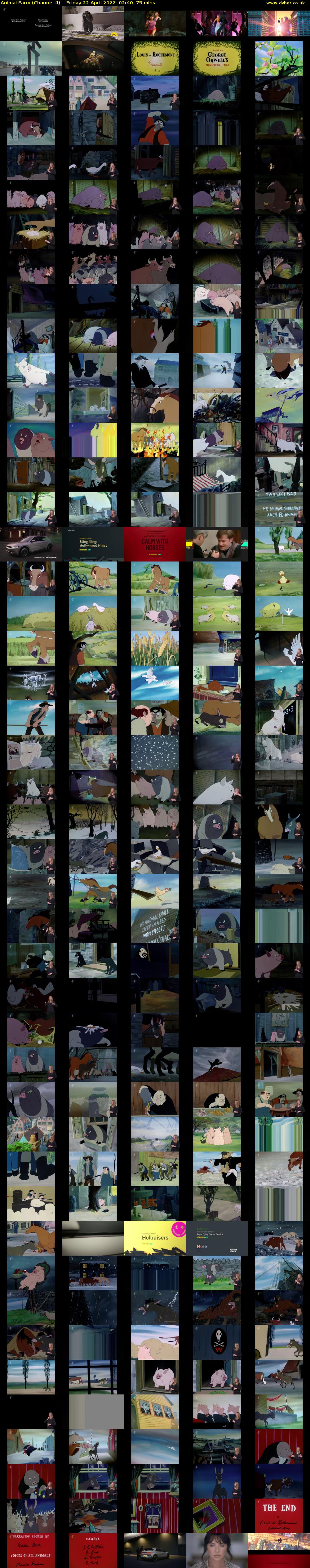 Animal Farm (Channel 4) Friday 22 April 2022 02:40 - 03:55