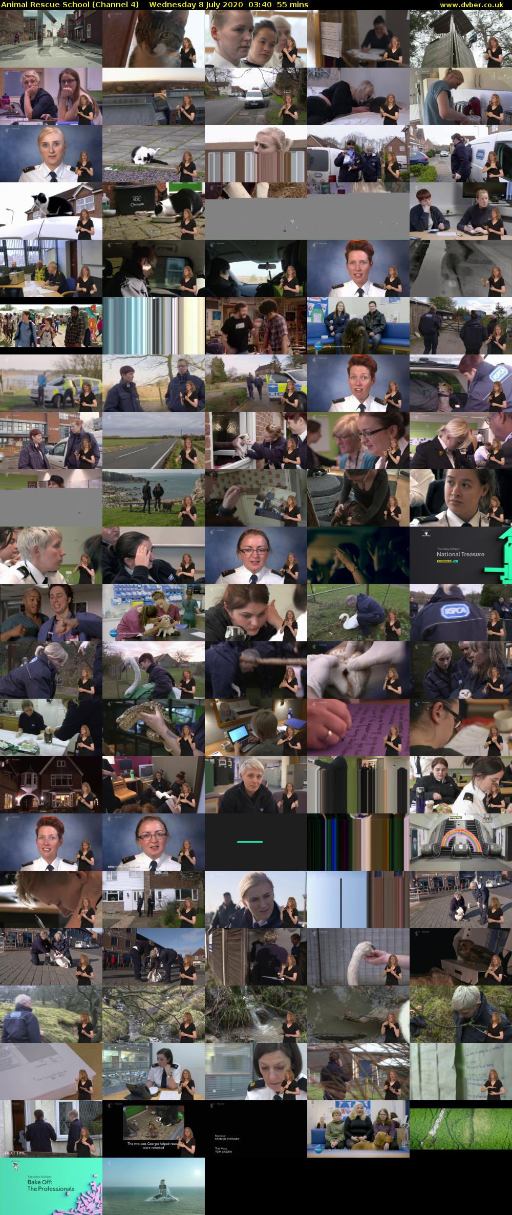 Animal Rescue School (Channel 4) Wednesday 8 July 2020 03:40 - 04:35