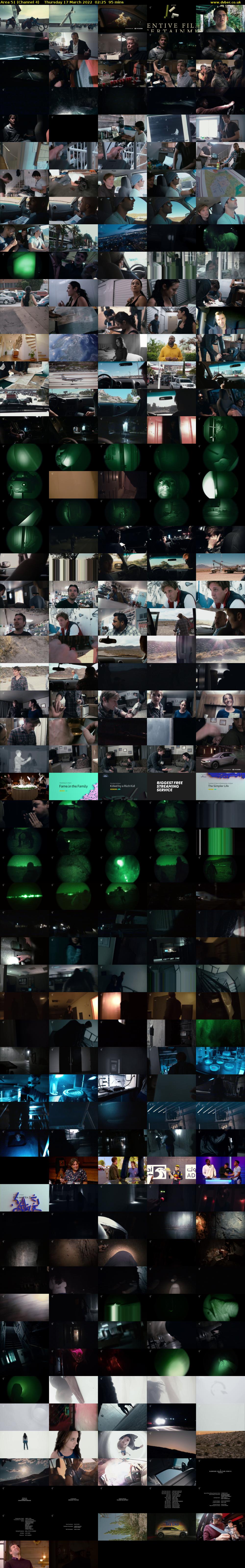 Area 51 (Channel 4) Thursday 17 March 2022 02:25 - 04:00