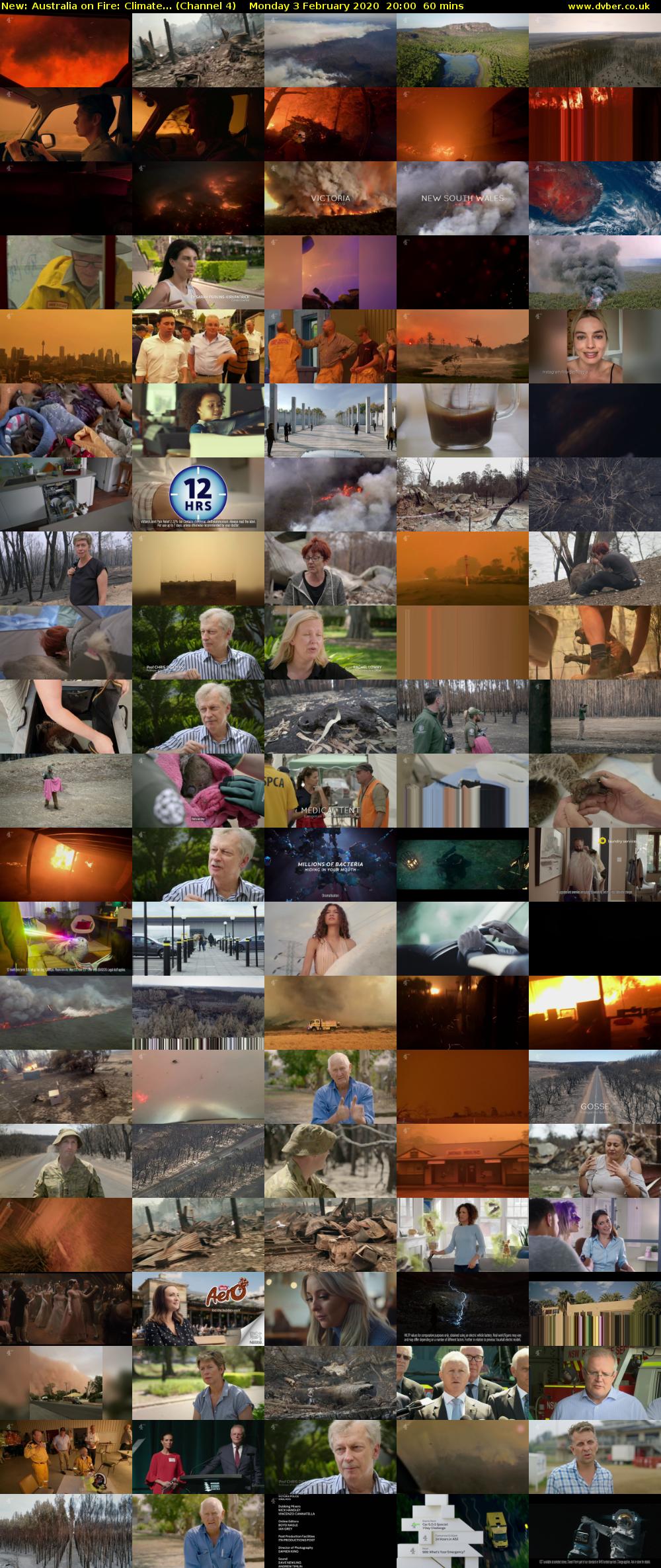 Australia on Fire: Climate... (Channel 4) Monday 3 February 2020 20:00 - 21:00