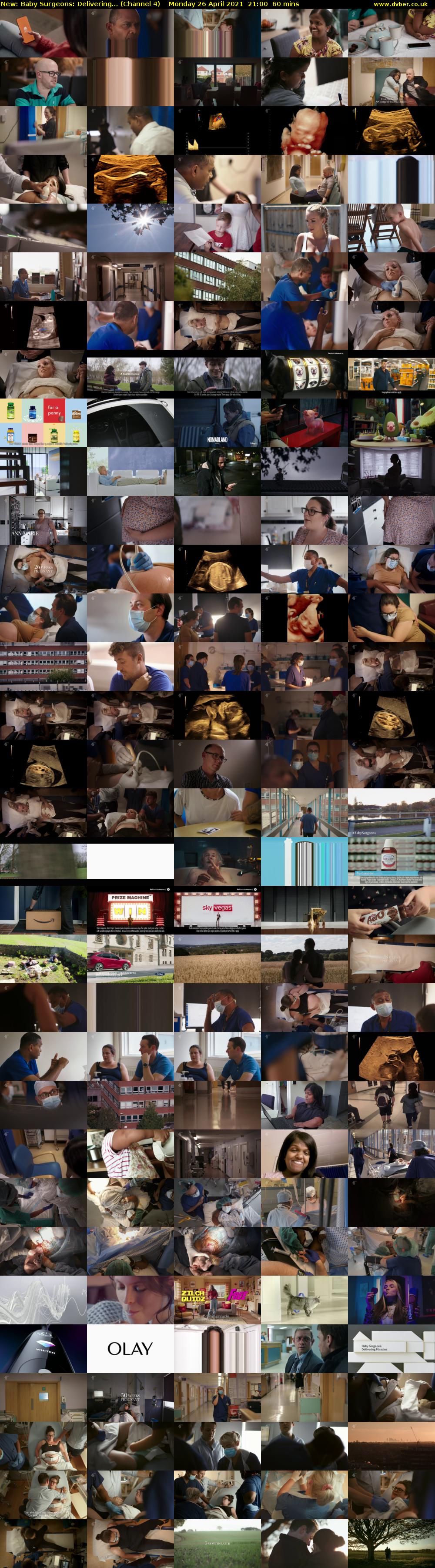 Baby Surgeons: Delivering... (Channel 4) Monday 26 April 2021 21:00 - 22:00