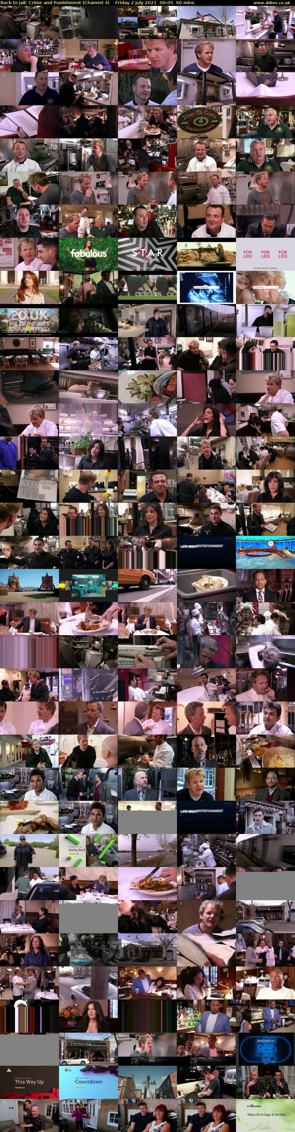 Back to Jail: Crime and Punishment (Channel 4) Friday 2 July 2021 00:05 - 01:05