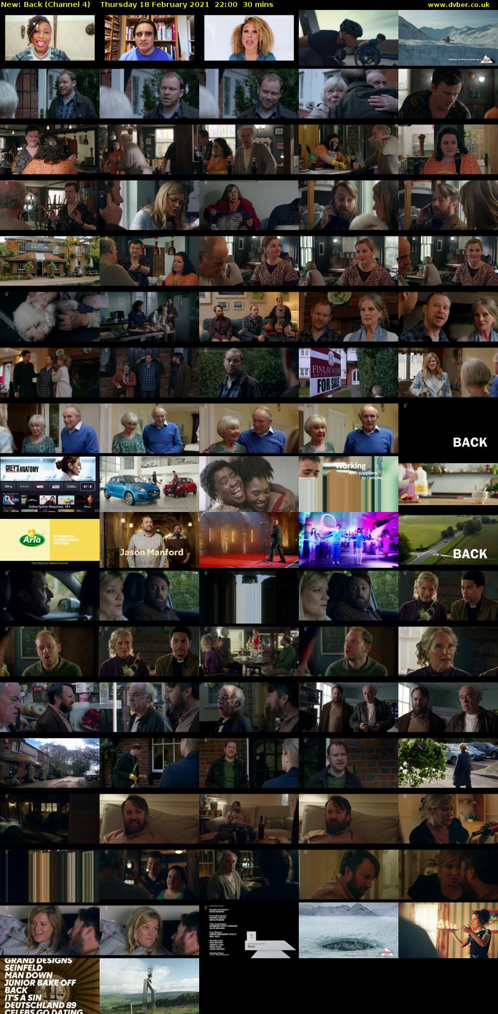 Back (Channel 4) Thursday 18 February 2021 22:00 - 22:30