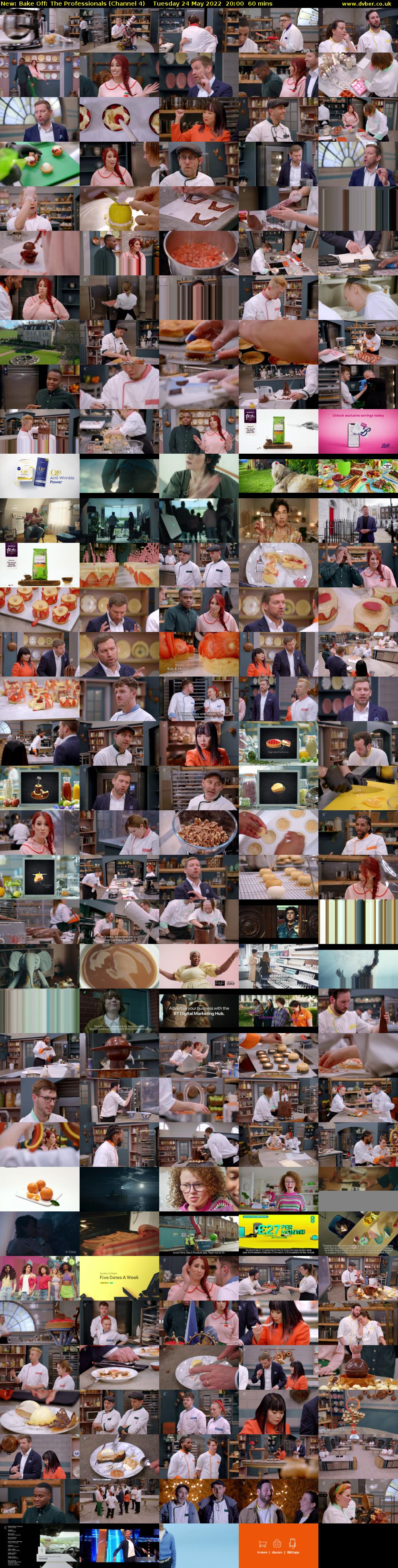 Bake Off: The Professionals (Channel 4) Tuesday 24 May 2022 20:00 - 21:00