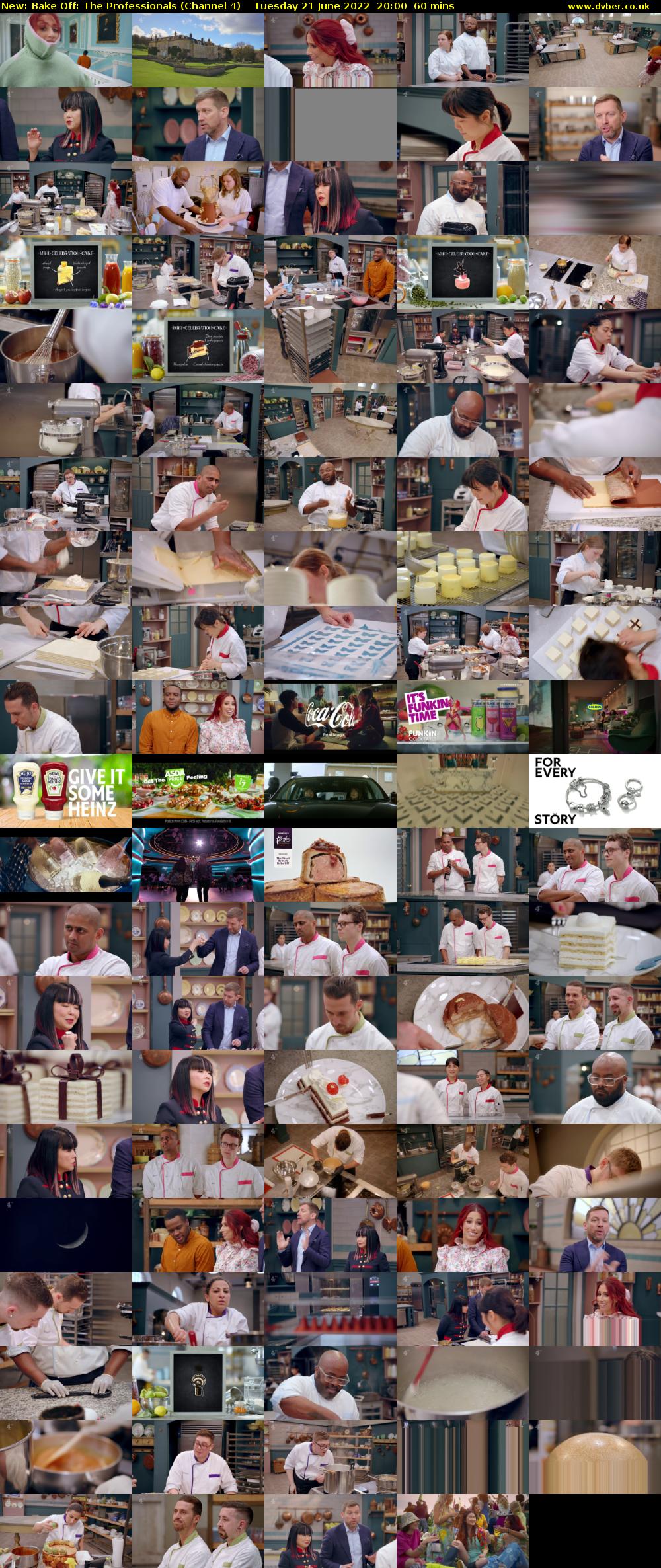 Bake Off: The Professionals (Channel 4) Tuesday 21 June 2022 20:00 - 21:00