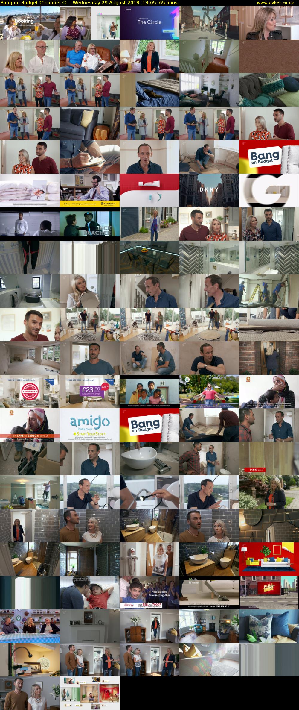 Bang on Budget (Channel 4) Wednesday 29 August 2018 13:05 - 14:10