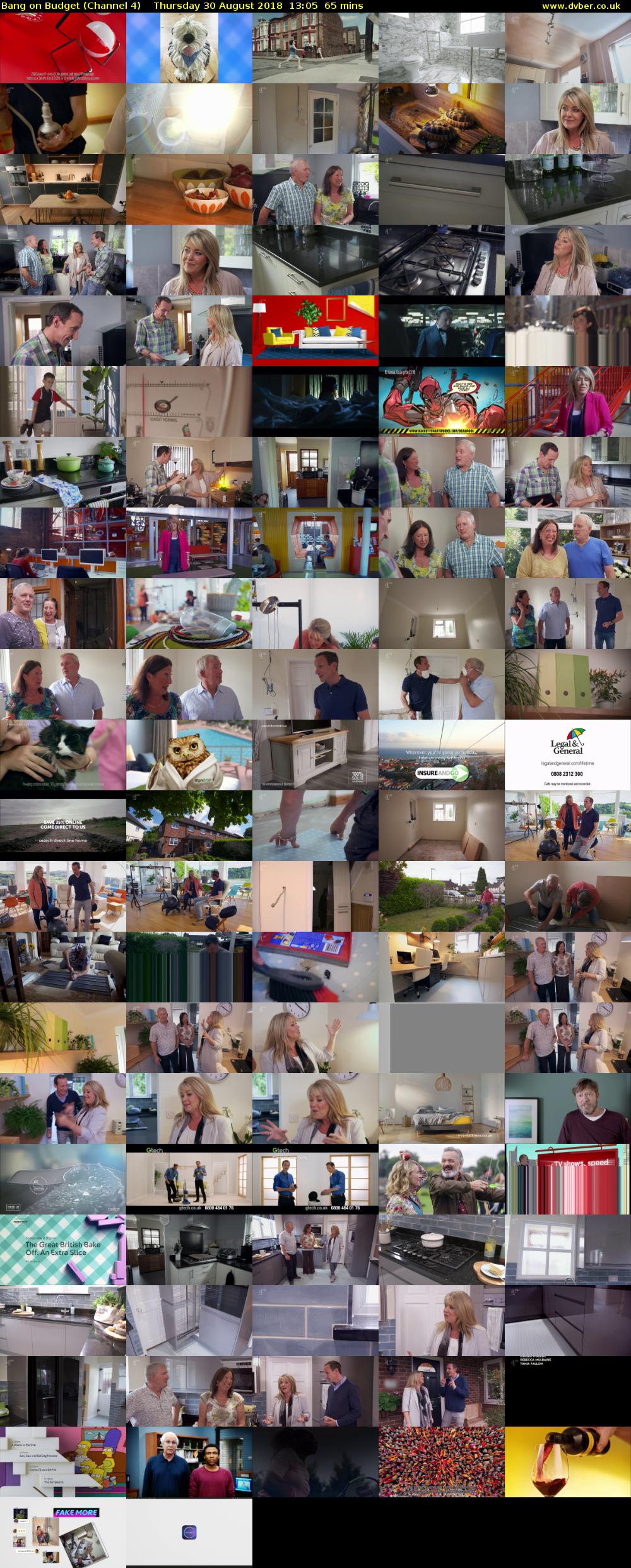 Bang on Budget (Channel 4) Thursday 30 August 2018 13:05 - 14:10