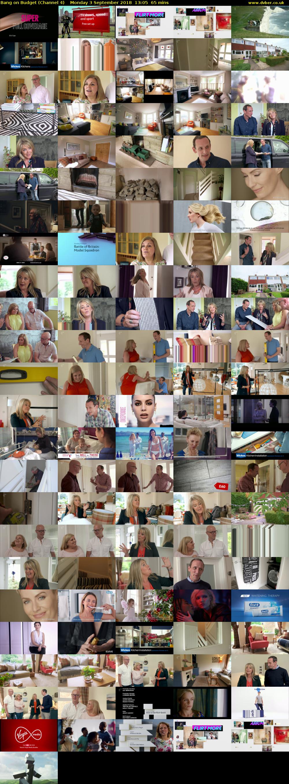 Bang on Budget (Channel 4) Monday 3 September 2018 13:05 - 14:10