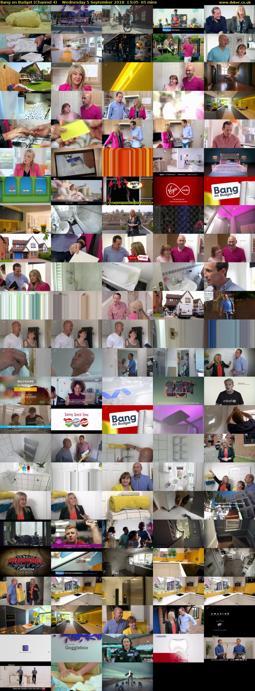 Bang on Budget (Channel 4) Wednesday 5 September 2018 13:05 - 14:10