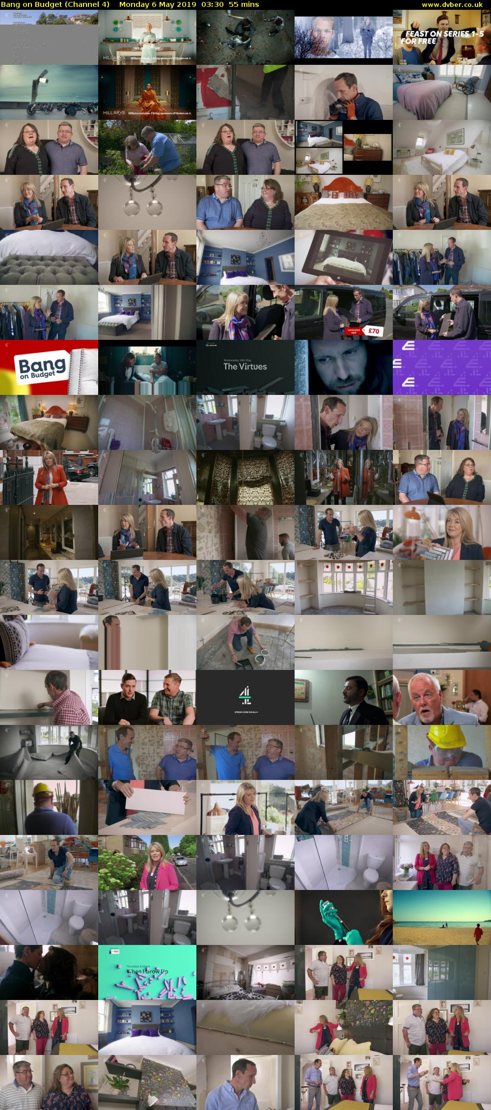 Bang on Budget (Channel 4) Monday 6 May 2019 03:30 - 04:25
