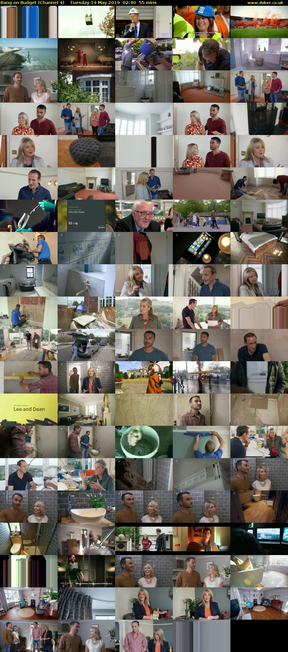 Bang on Budget (Channel 4) Tuesday 14 May 2019 02:40 - 03:35