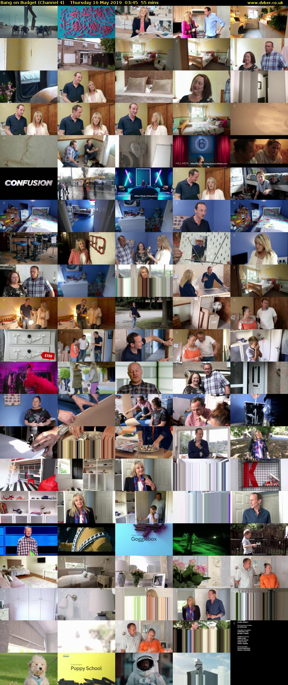Bang on Budget (Channel 4) Thursday 16 May 2019 03:45 - 04:40