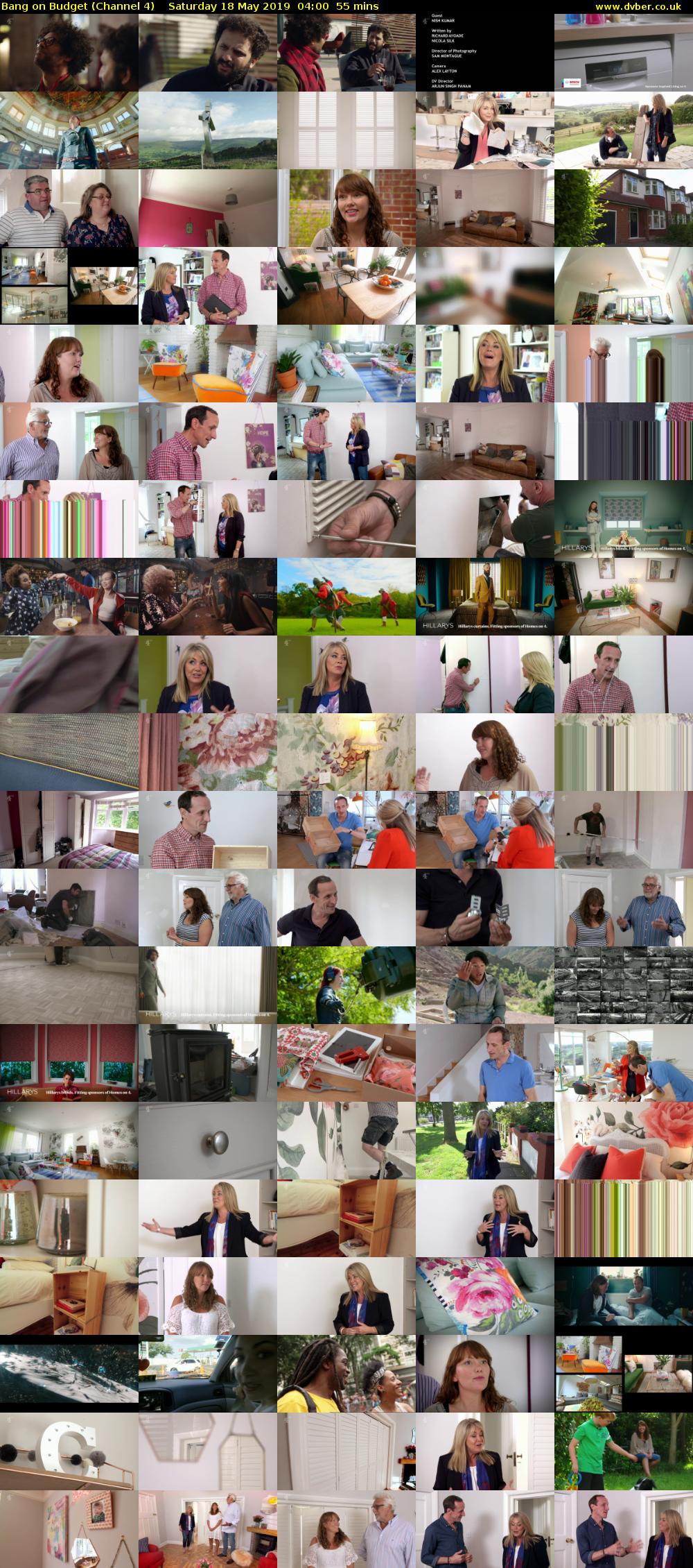 Bang on Budget (Channel 4) Saturday 18 May 2019 04:00 - 04:55