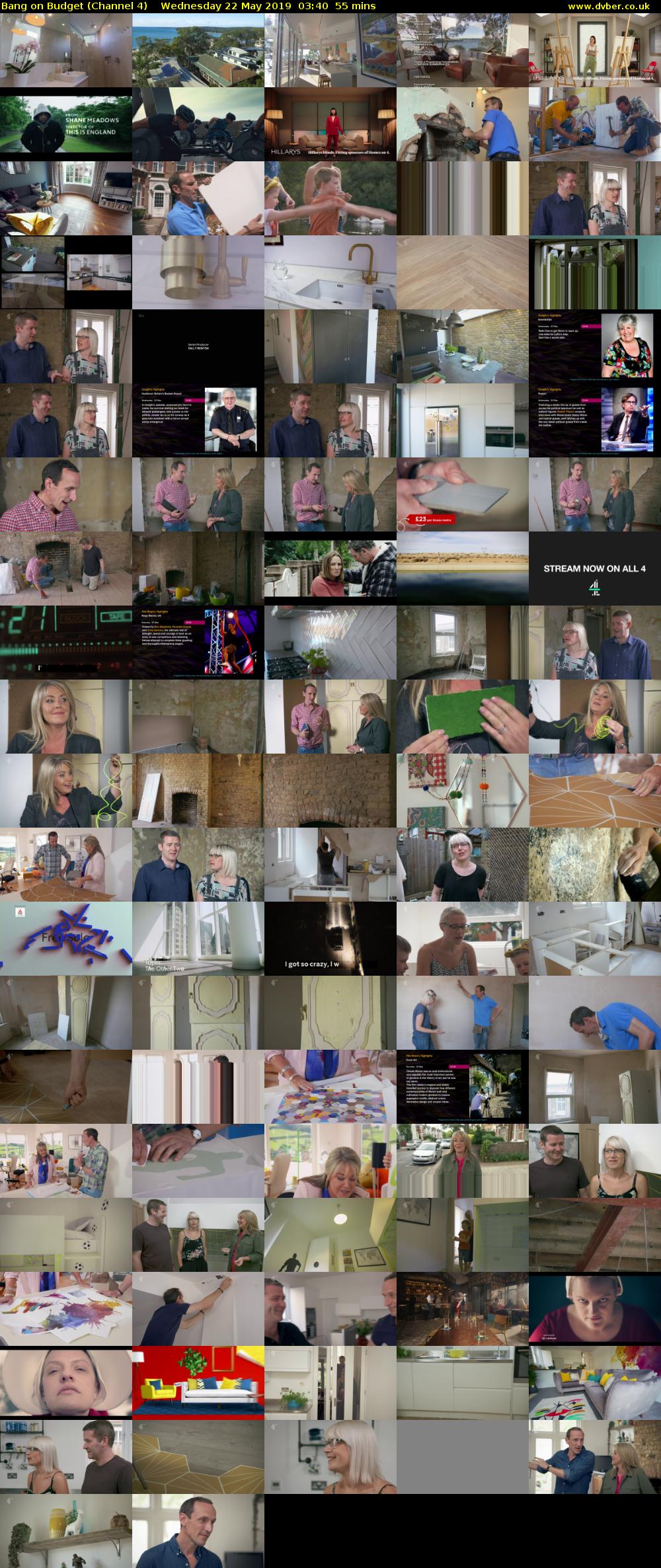 Bang on Budget (Channel 4) Wednesday 22 May 2019 03:40 - 04:35