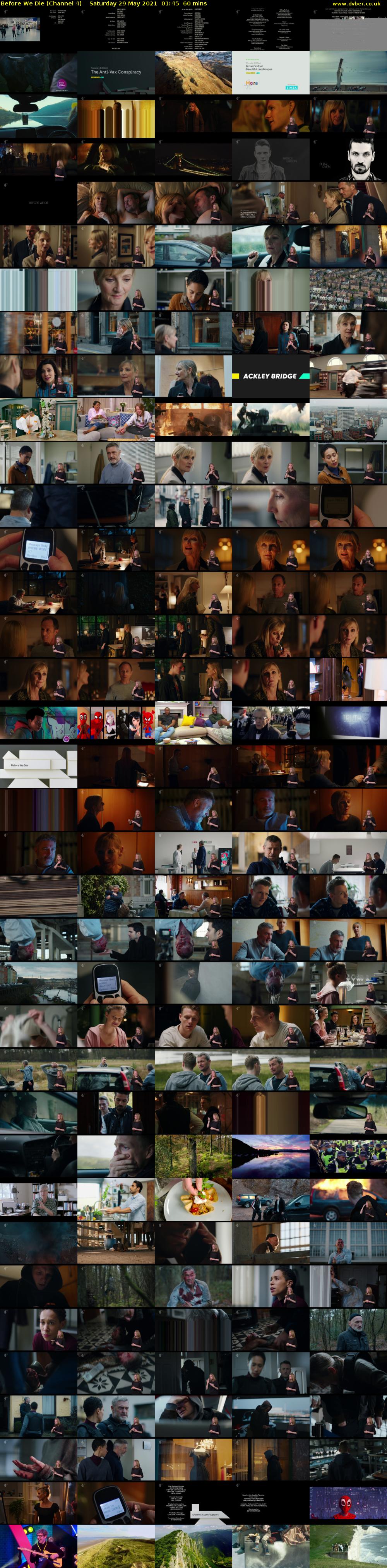 Before We Die (Channel 4) Saturday 29 May 2021 01:45 - 02:45