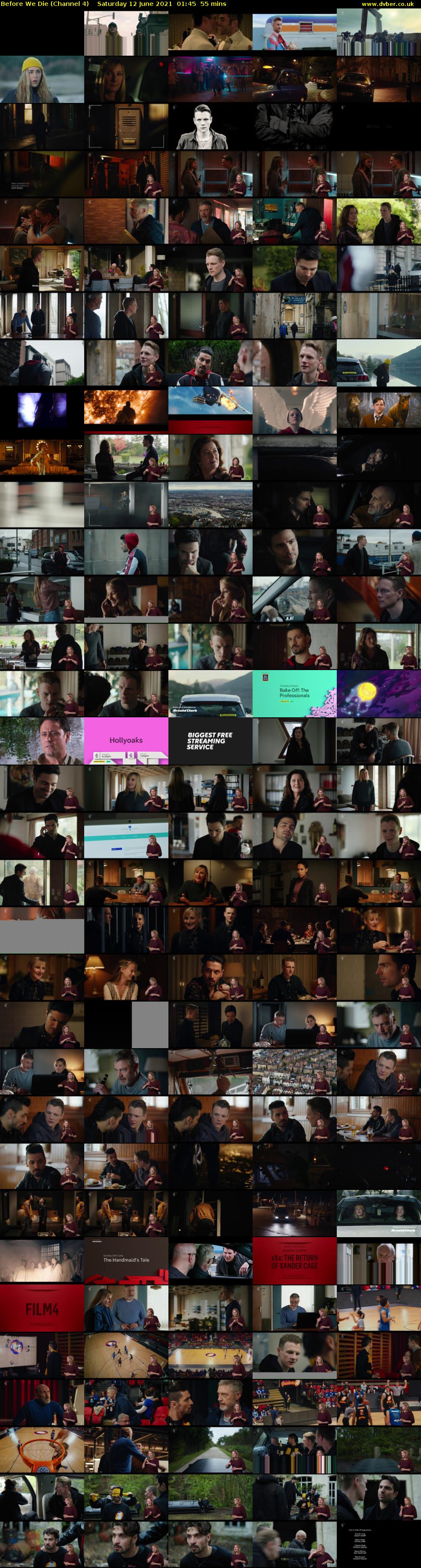 Before We Die (Channel 4) Saturday 12 June 2021 01:45 - 02:40