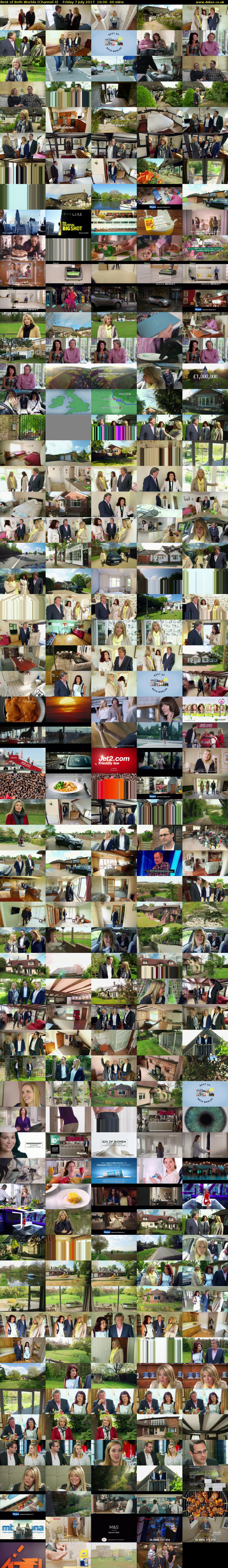 Best of Both Worlds (Channel 4) Friday 7 July 2017 16:00 - 17:00
