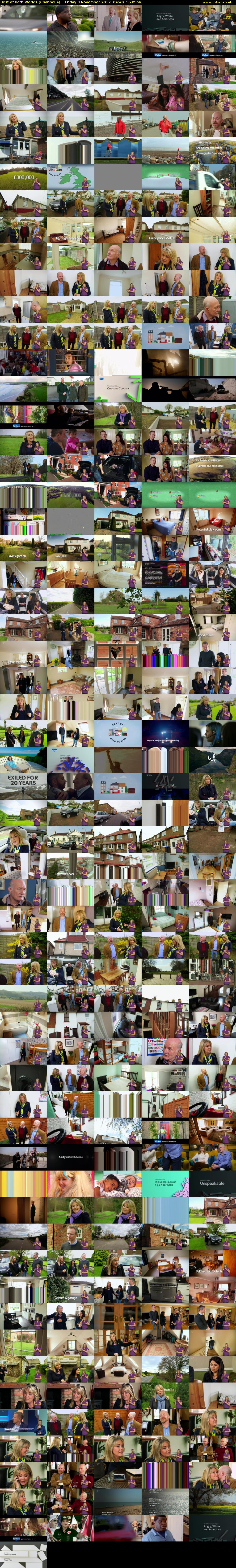 Best of Both Worlds (Channel 4) Friday 3 November 2017 04:40 - 05:35