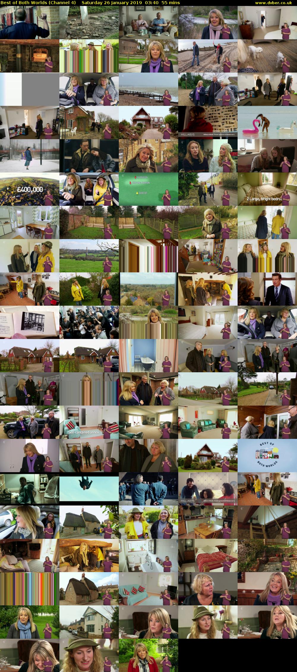 Best of Both Worlds (Channel 4) Saturday 26 January 2019 03:40 - 04:35