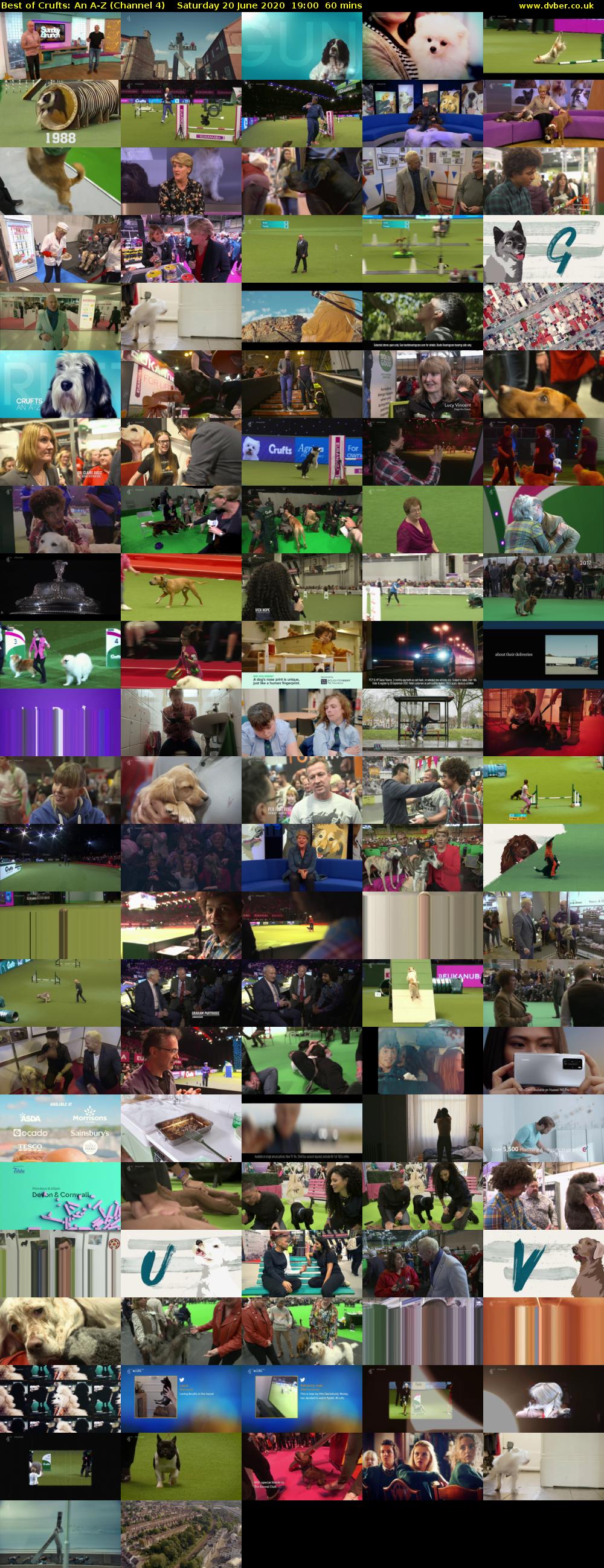 Best of Crufts: An A-Z (Channel 4) Saturday 20 June 2020 19:00 - 20:00