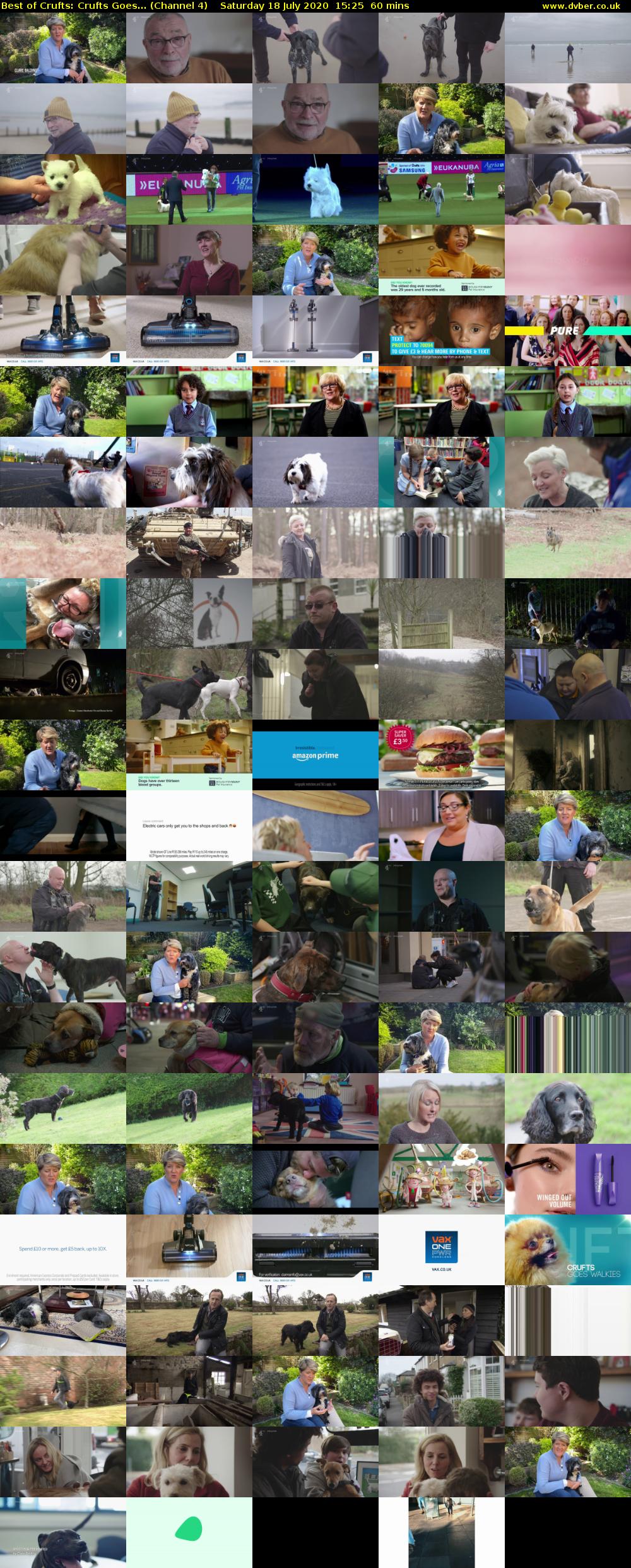 Best of Crufts: Crufts Goes... (Channel 4) Saturday 18 July 2020 15:25 - 16:25