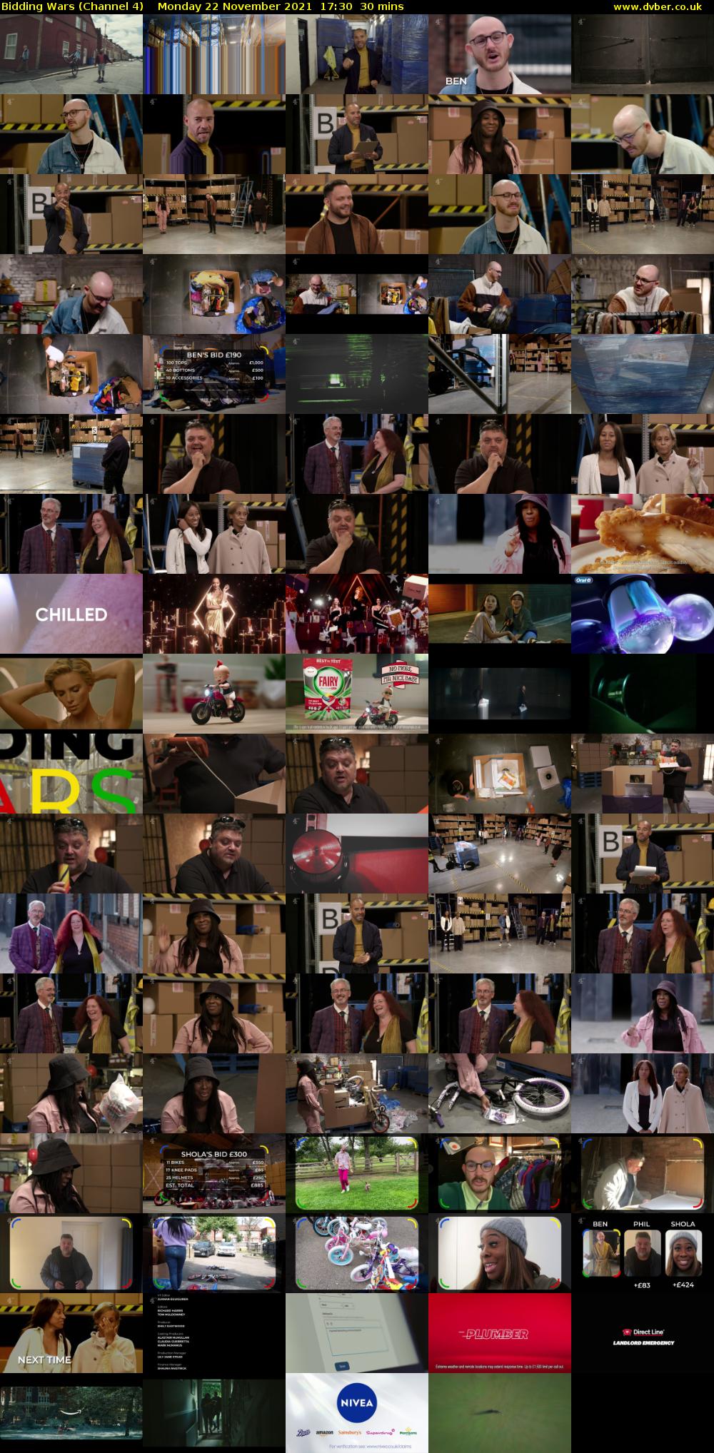 Bidding Wars (Channel 4) Monday 22 November 2021 17:30 - 18:00