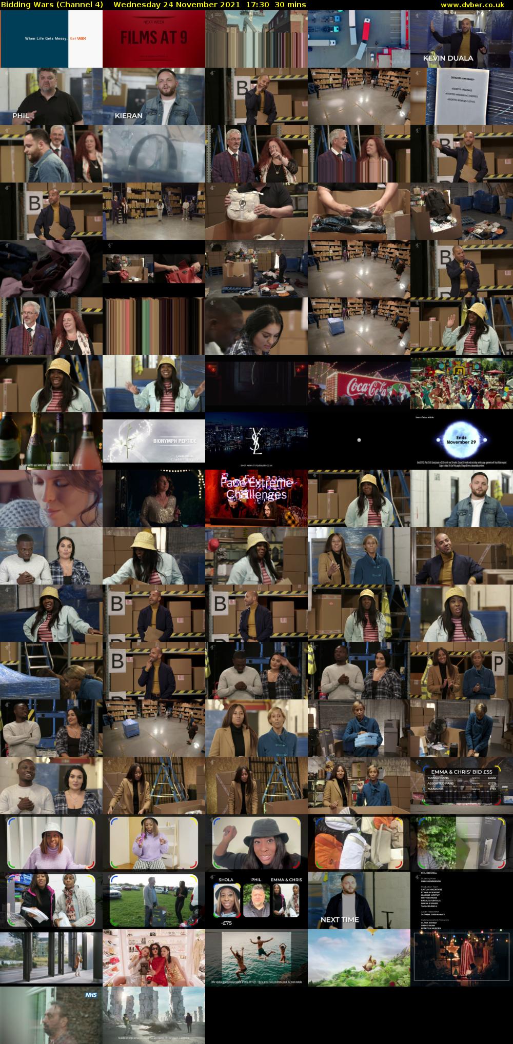 Bidding Wars (Channel 4) Wednesday 24 November 2021 17:30 - 18:00