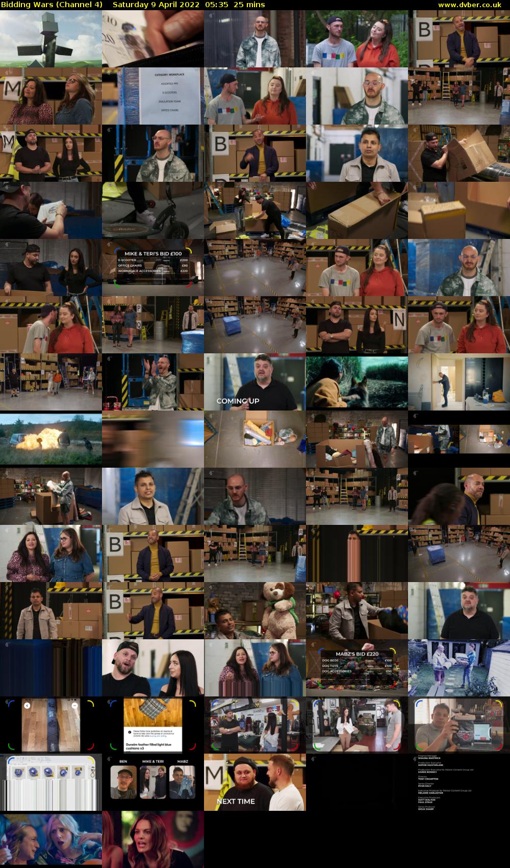 Bidding Wars (Channel 4) Saturday 9 April 2022 05:35 - 06:00