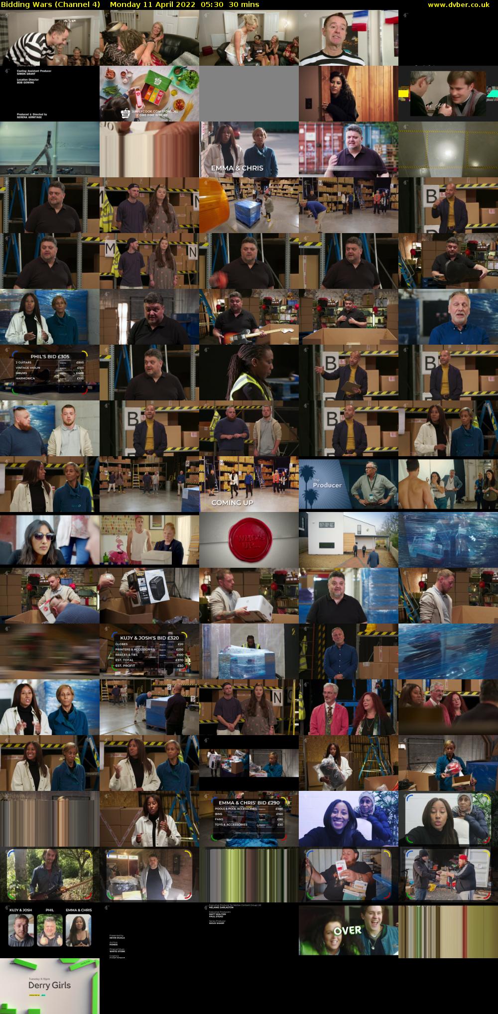 Bidding Wars (Channel 4) Monday 11 April 2022 05:30 - 06:00