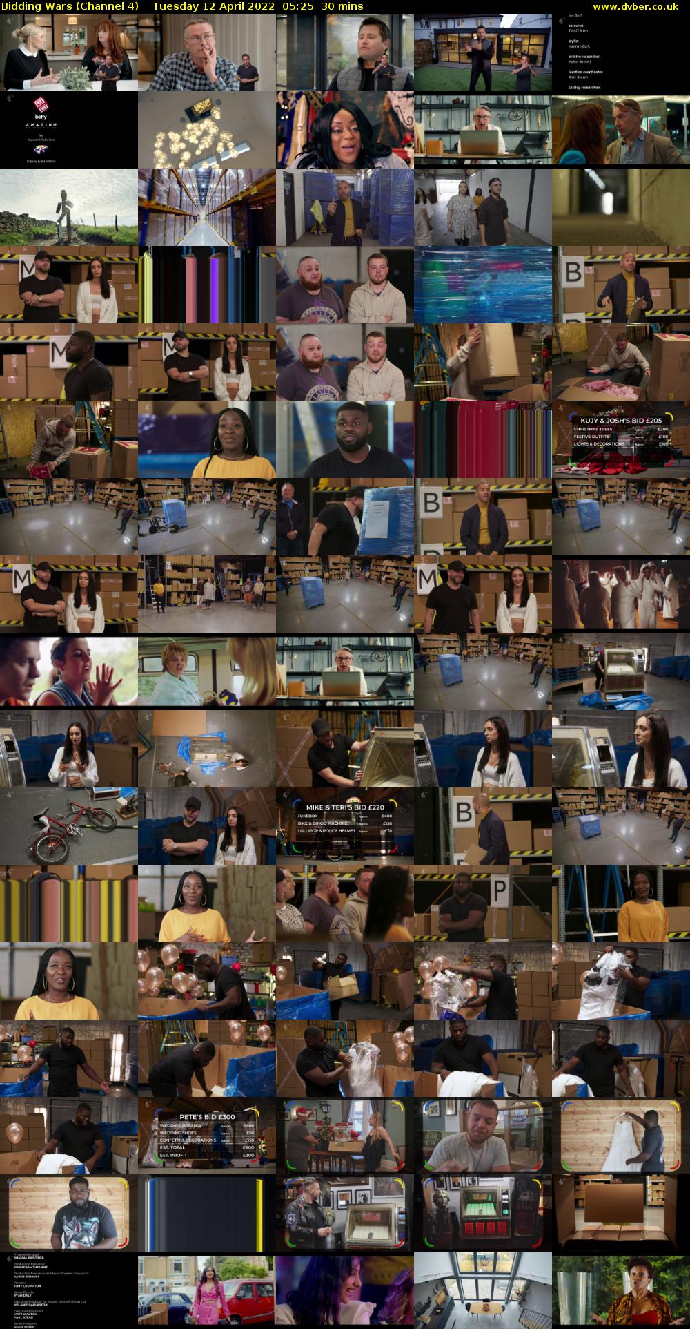 Bidding Wars (Channel 4) Tuesday 12 April 2022 05:25 - 05:55
