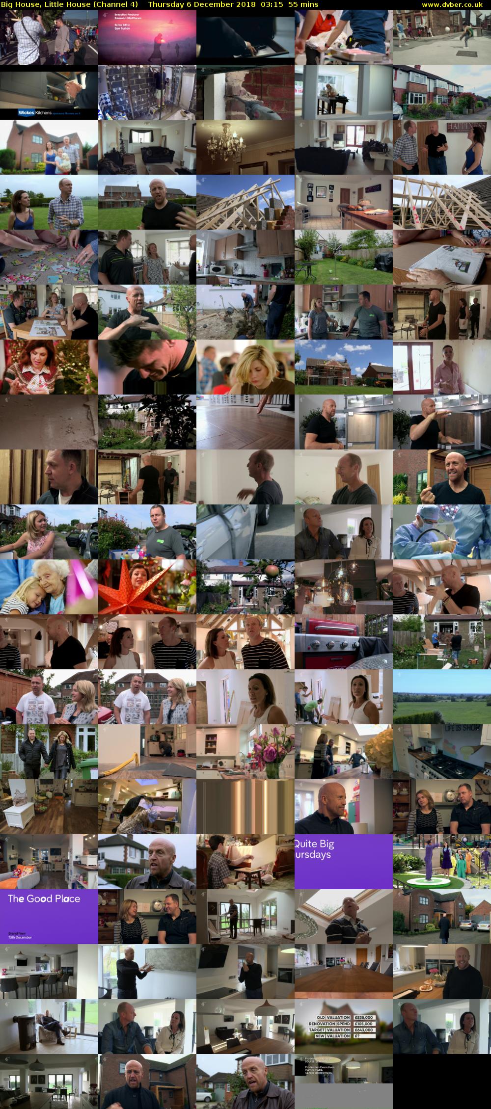 Big House, Little House (Channel 4) Thursday 6 December 2018 03:15 - 04:10