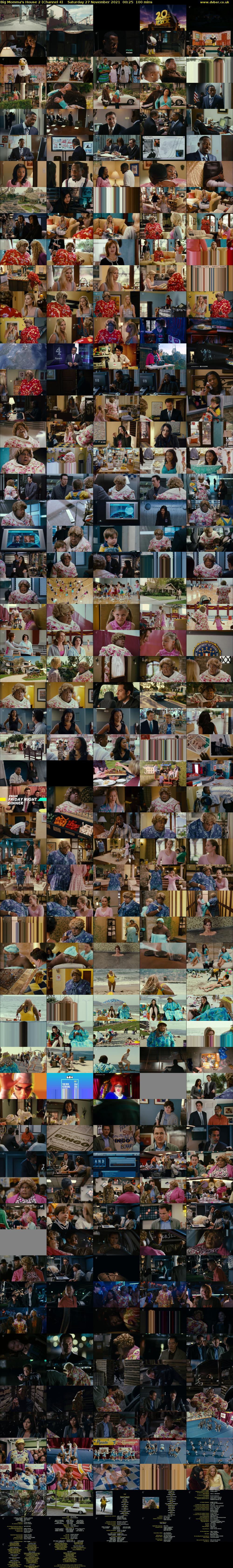 Big Momma's House 2 (Channel 4) Saturday 27 November 2021 00:25 - 02:05
