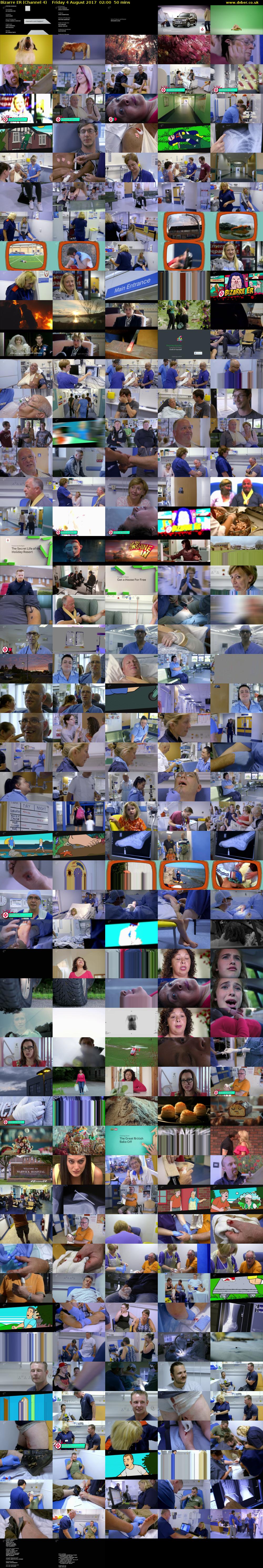 Bizarre ER (Channel 4) Friday 4 August 2017 02:00 - 02:50