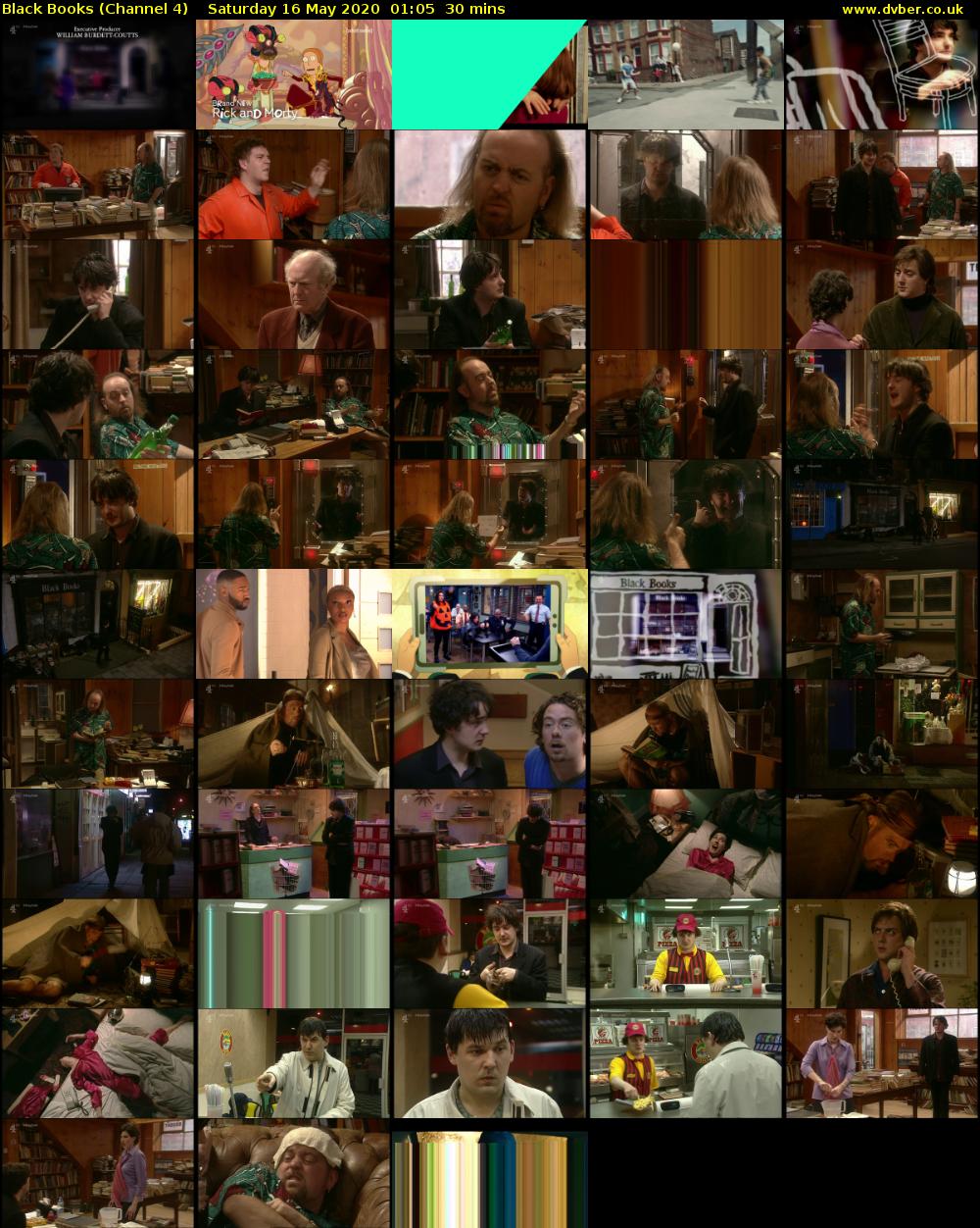 Black Books (Channel 4) Saturday 16 May 2020 01:05 - 01:35