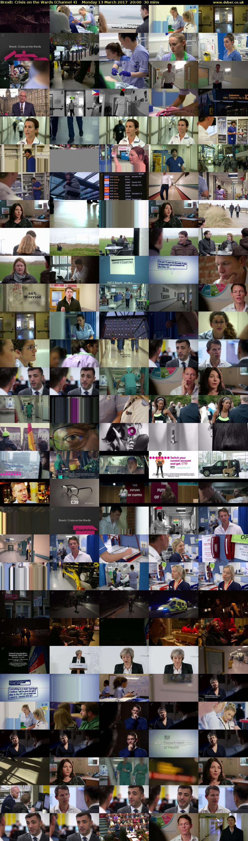 Brexit: Crisis on the Wards (Channel 4) Monday 13 March 2017 20:00 - 20:30