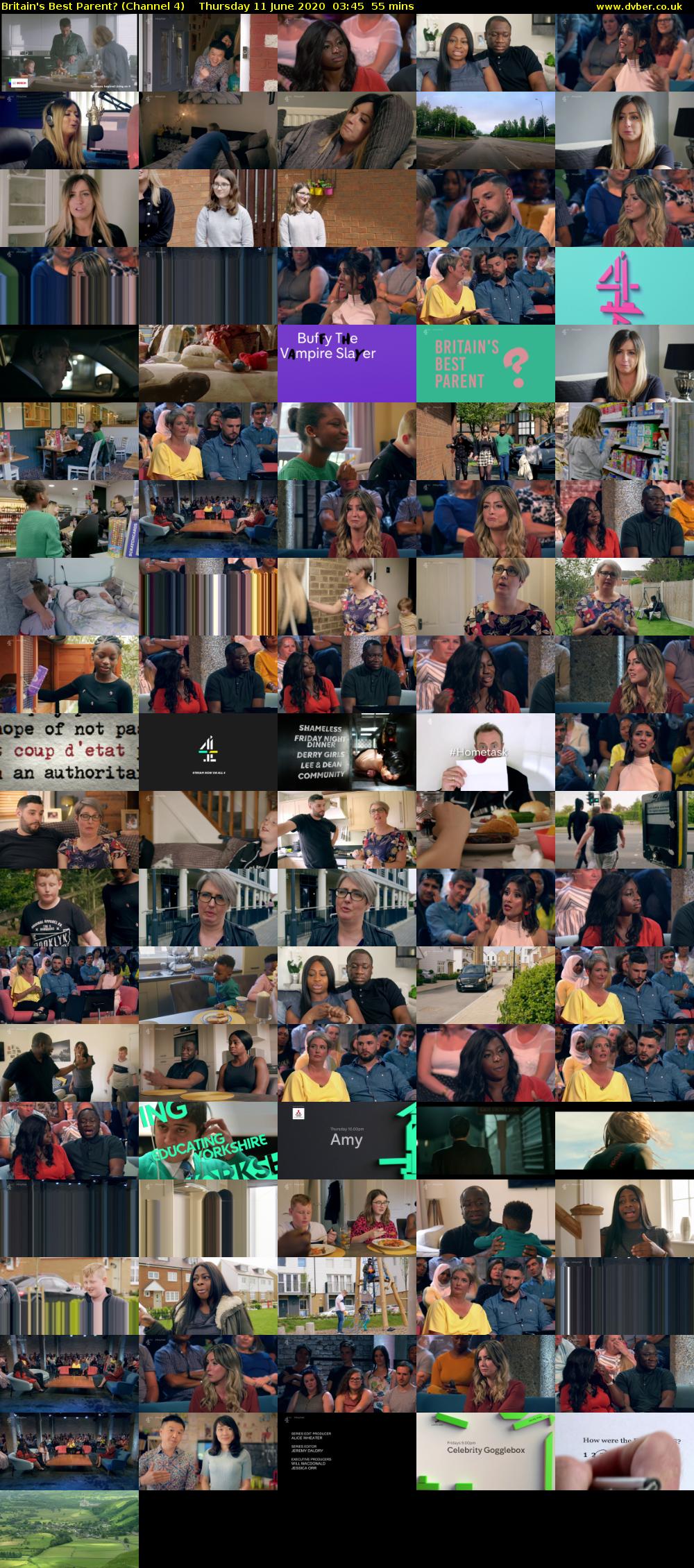 Britain's Best Parent? (Channel 4) Thursday 11 June 2020 03:45 - 04:40