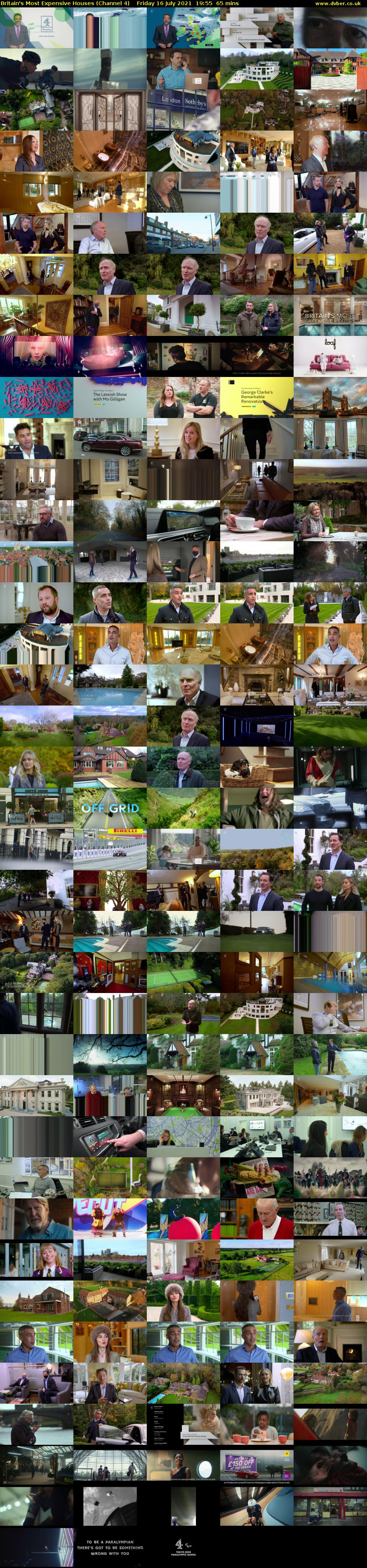 Britain's Most Expensive Houses (Channel 4) Friday 16 July 2021 19:55 - 21:00